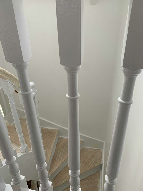 peinture escalier bois