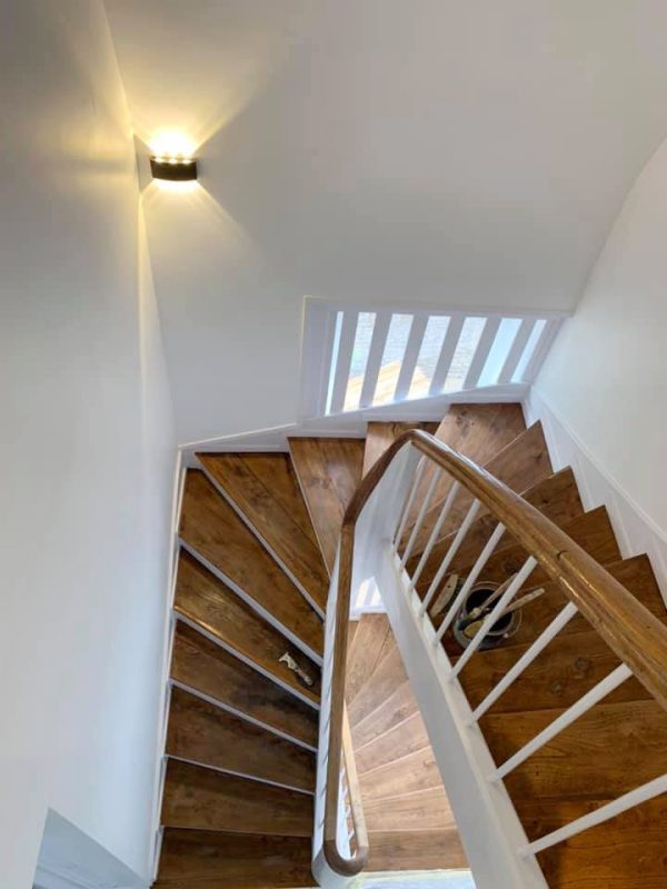 peinture cage escalier